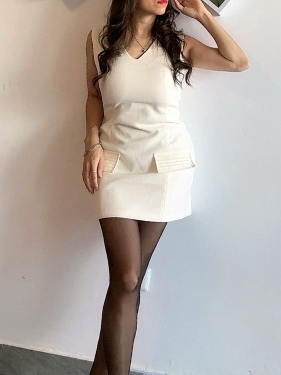 VESTIDO RECTO CORTO